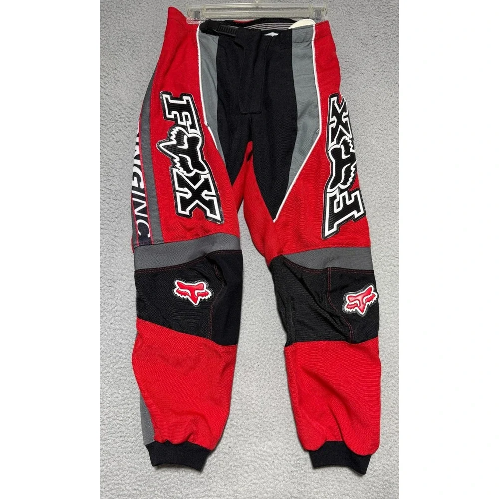 Fox Racing 180 Sport Performance Racing Motorcross Pants Red/Black size 30